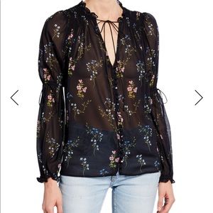 For Love And Lemons Tops - For love and lemons floral blouse For Love And Lemons Tops - For love and lemons floral blouse